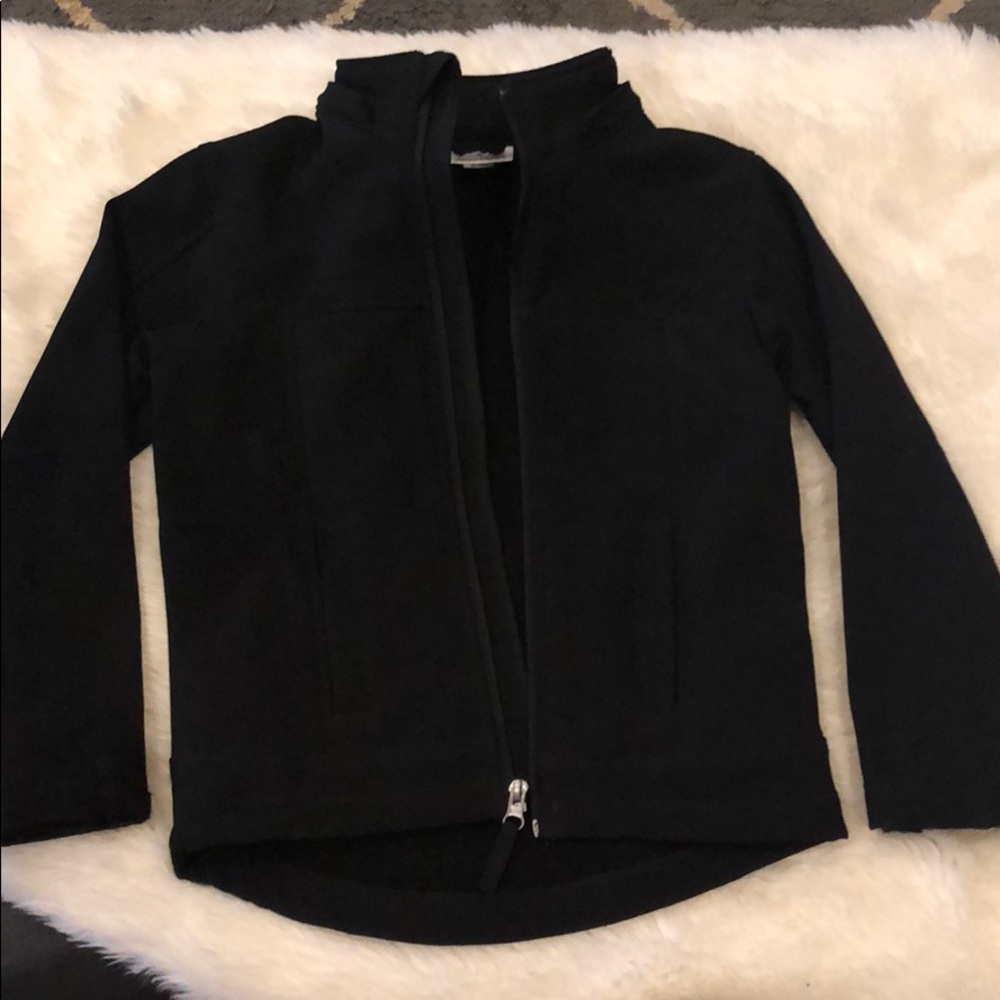 Handsome black casual coat for boy